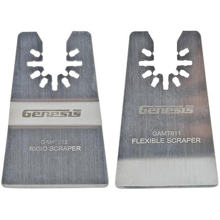 GENESIS Scraper Blade, 2 in, Stainless Steel GAMT601